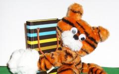 Tigre - Juguete de peluche con patrón de tigre DIY Mk
